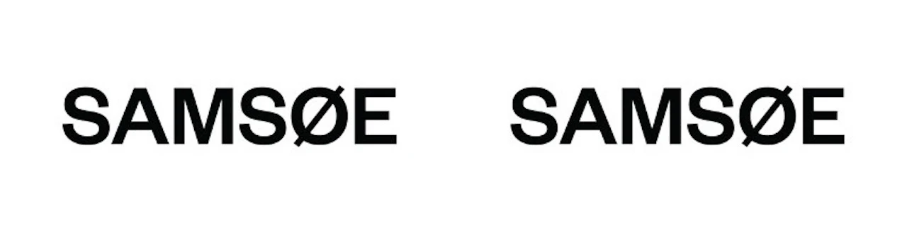 Logo Samsøe Samsøe disponible chez MADMEN, concept store homme et femme